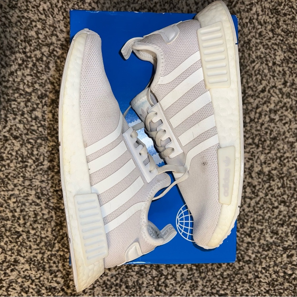 Adidas NMD_R1 kids 2.5 white